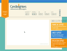 Tablet Screenshot of candlelighters.net